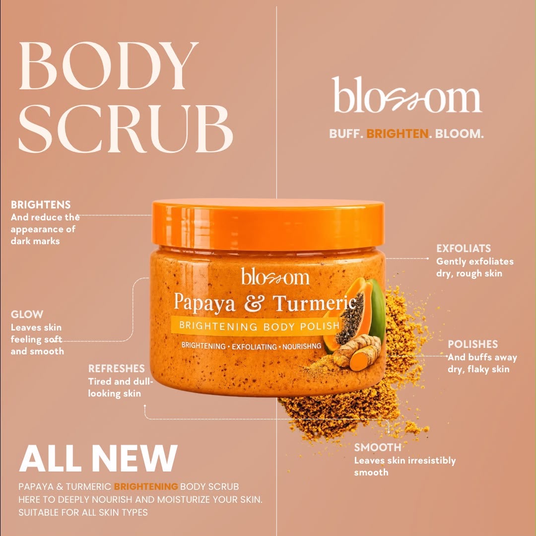 Papaya & Turmeric Scrub