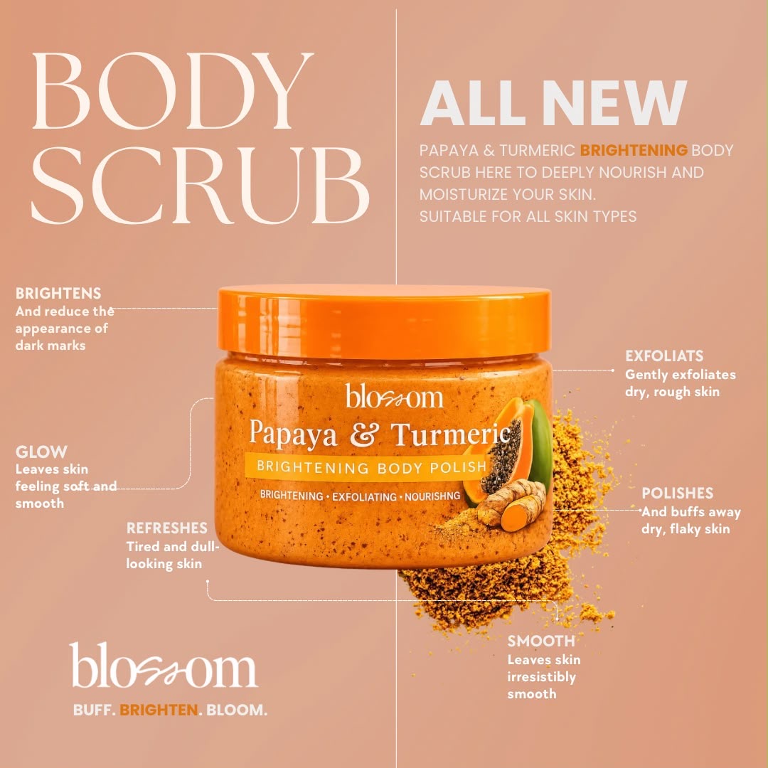 Papaya & Turmeric Scrub
