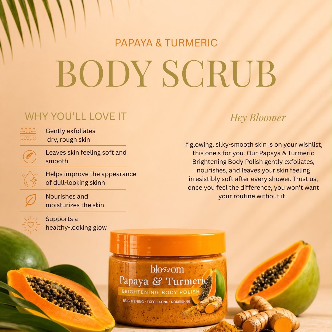 Papaya & Turmeric Scrub